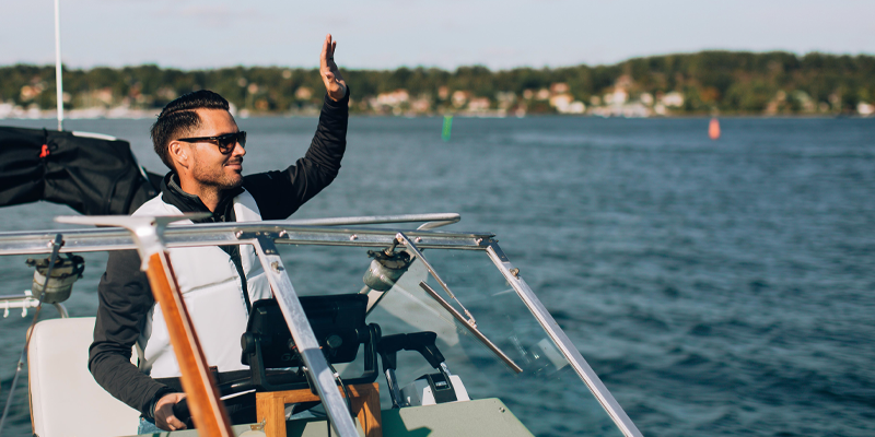 väl förberedd med Sjöassistans från svenska sjö